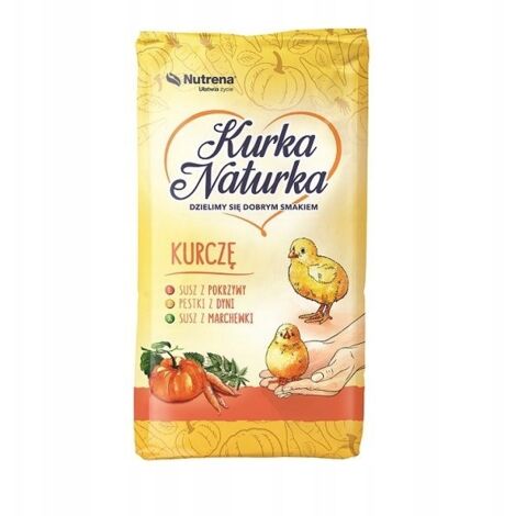 Pienso para POLLOS Kurka Naturka Crumble 10 kg