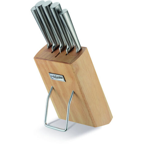 Juego de cuchillos, juego completo de 6 piezas sobre soporte con soporte MAESTRO MR-1429 (1/5)