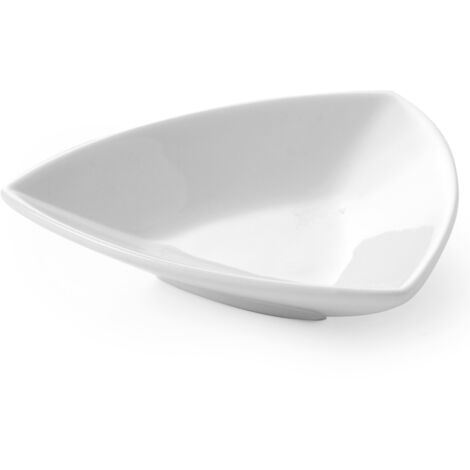 Cuenco para aperitivos Triangolo TAPAS MINI, porcelana, juego de 6 - Hendi 784396 (1/2)