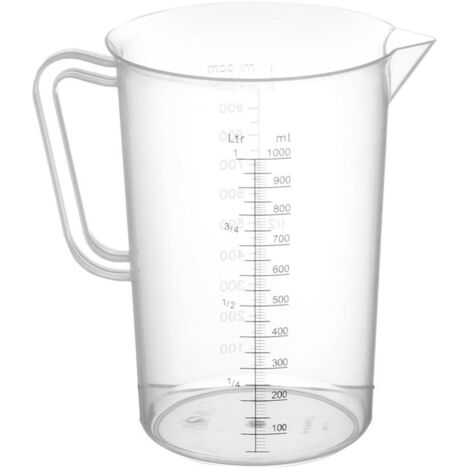 Vaso medidor de polipropileno con escala 1 l - Hendi 567203