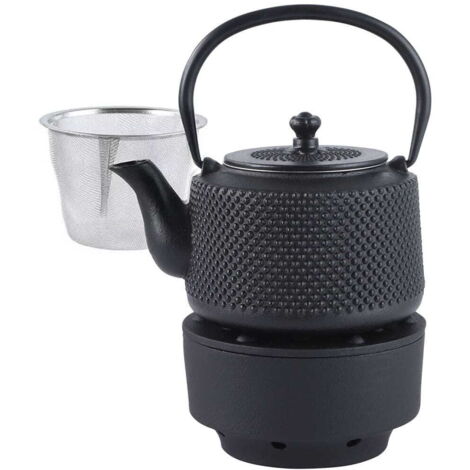 Jarra infusora de hierro fundido de 0,8 L con filtro y calentador Kinghoff KH-1847 (1/5)