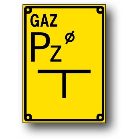 TODG-9 Pz Placa de PVC para punto de curvatura de tubería de gas