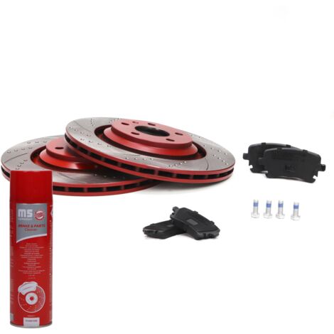 KIT DISCOS Y PASTILLAS DE FRENO SPORT-EXTREME TRASERO AUDIA6, A6 ALLROAD 2.7D-5.2 03.06-08.11 2022224 (1/4)