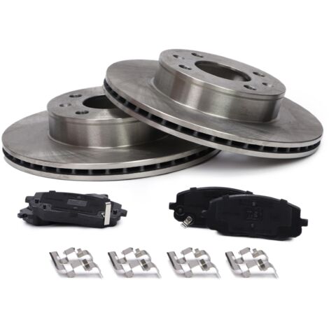 JUEGO DE DISCOS Y PASTILLAS DE FRENO DELANTERO KIA PICANTO I, HYUNDAI i10 I (1/5)