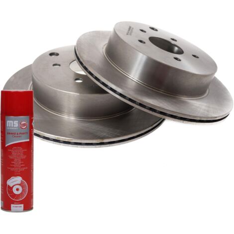 DISCOS DE FRENO ""MS"" 2 uds. traseros I/D INFINITI FX, M, Q50, Q60, Q70, NISSAN MURANO I, MURANO II 2.0-4