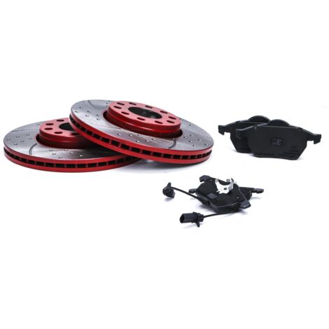 JUEGO DE DISCOS Y PASTILLAS DE FRENO DELANTERO SPORT-EXTREME AUDI, SEAT, SKODA, VW