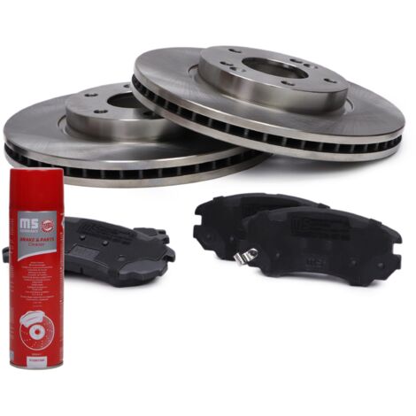 JUEGO DE DISCOS Y PASTILLAS DE FRENO DELANTERO KIA SPORTAGE II, MAGENTIS II, HYUNDAI TUCSON, COUPE II, TIBURO (1/4)
