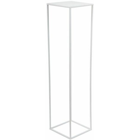Soporte para flores moderno blanco de 100 cm