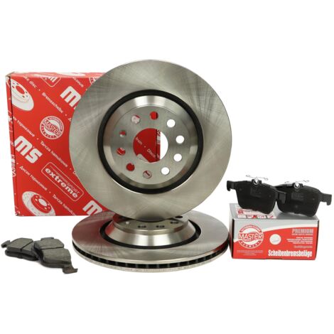 JUEGO DE DISCOS Y PASTILLAS DE FRENO TRASERO AUDI, SEAT, SKODA, VW
