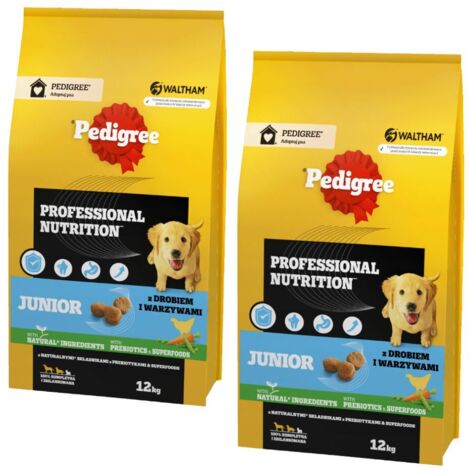 Nutrici贸n profesional para aves de corral Pedigree Junior 12 kg (1/4)