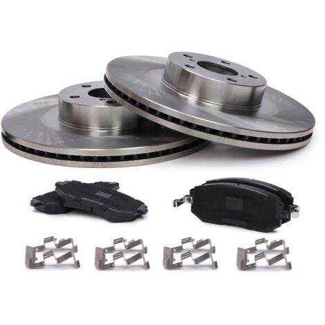 JUEGO DE DISCOS Y PASTILLAS DE FRENO DELANTERO SUBARU IMPREZA, LEGACY V, OUTBACK 1.5/1.6/2.5 10.00- (1/5)