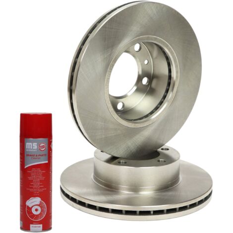 DISCOS DE FRENO ""MS"" 2 uds. delanteros IZQ. NISSAN INTERSTAR, OPEL MOVANO, RENAULT MASTER II 1.9D-3.0D 07. (1/4)