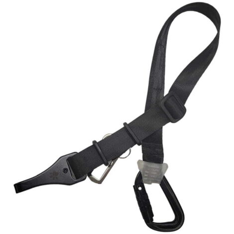 Cinturón de seguridad para perros JoQu Isofix Duo largo negro