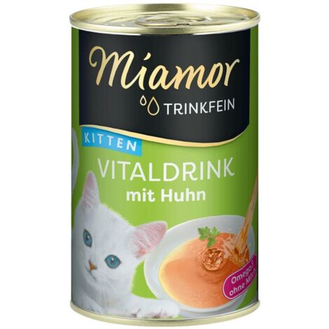 Miamor  Trinkfein Vitaldrink  Lata de 135ml - Gatito  Pollo 135ml