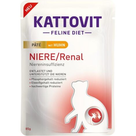 Kattovit  Paté  Renal 85g - Pollo 85g