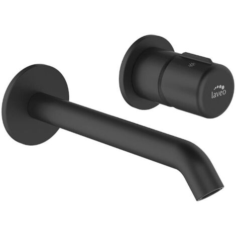 Grifo para lavabo empotrado Pretto Black (1/5)