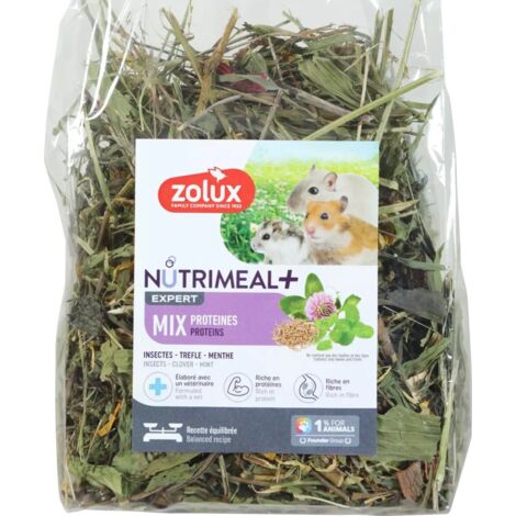 Zolux  Nutrimeal Mix  Mixtura - Mezcla de proteínas para hámsteres/jerbos 100 g