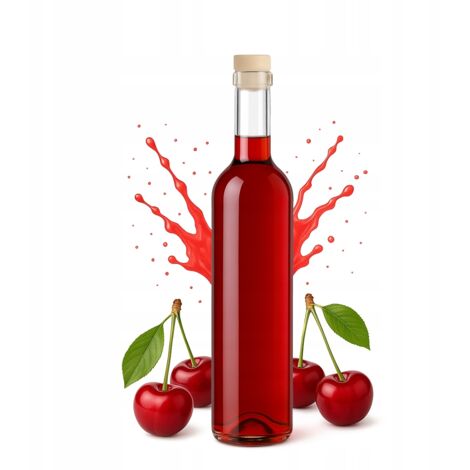 BOTELLA FUTURA 500ml para tinturas, vino, zumos, aguardiente, ALCOHOL, VODKA, LICOR, JARABE