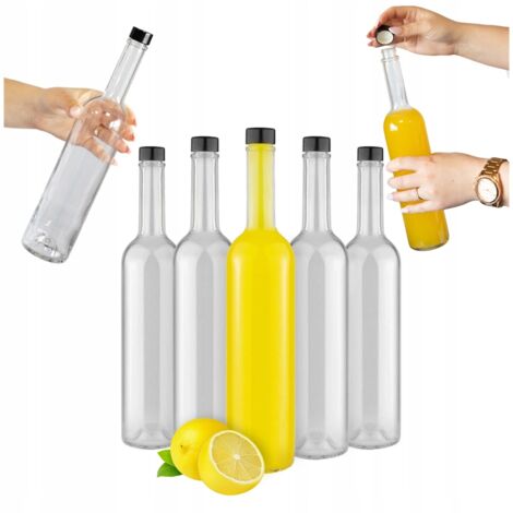 40X FUTURA 500ml BOTELLAS PARA LICORES TAPA GPI SET DE BOTELLAS DE VIDRIO