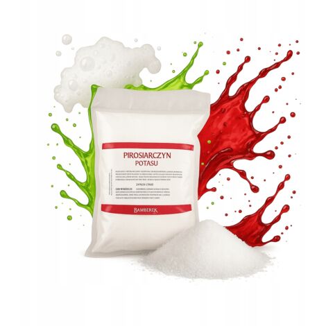 Metasulfito de potasio 1 kg. Desinfecci贸n para lavado de botellas.