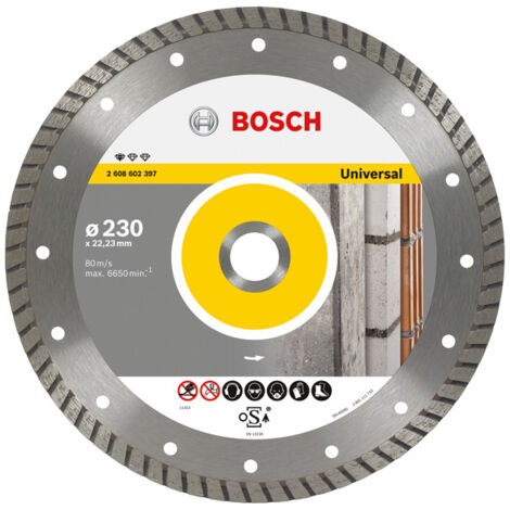 DISCO DE DIAMANTE BOSCH 125x22 TUR UNIV