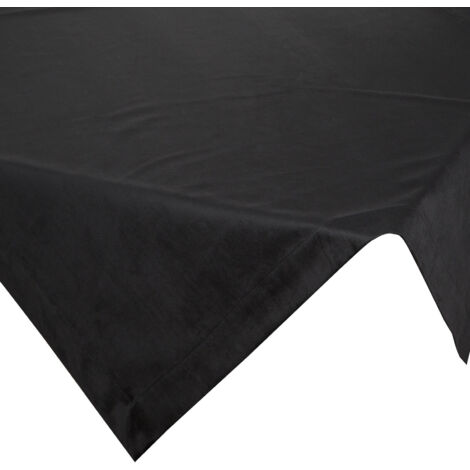 MANTEL MELINDA EXCLUSIVO EUROFIRANY 85X85CM NEGRO (1/5)