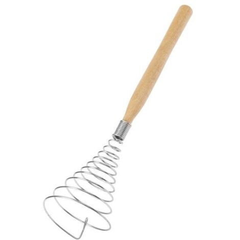 batidor varilla batidor batidor resorte para espuma 32 cm BALDO mango de madera (1/2)