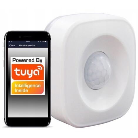 Sensor detector de movimiento/presencia WiFi TUYA PIR