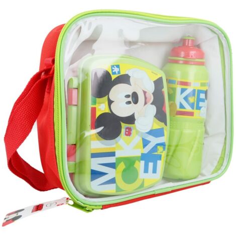 Mickey Mouse - Set Lunchbox + botella de 530 ml en bolsa (1/3)