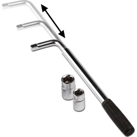 Dunlop - Llave telesc贸pica reforzada para ruedas (1/3)