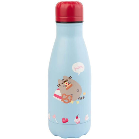 Pusheen - Botella t茅rmica de acero inoxidable de la colecci贸n Purrfect Love 260 ml (1/5)