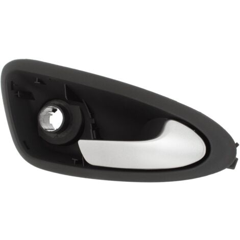 Manija interior de puerta delantera derecha AH1 para Seat Ibiza IV 08-17 PLATA