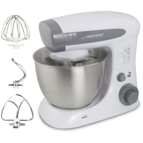 Esperanza EKM024 Robot de Cocina Blanco y Gris 4L 800W (1/4)