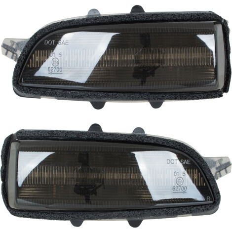 Espejo retrovisor izquierdo y derecho Volvo V50 03-12 LED DIN脕MICO AHUMADO 2 uds. SET