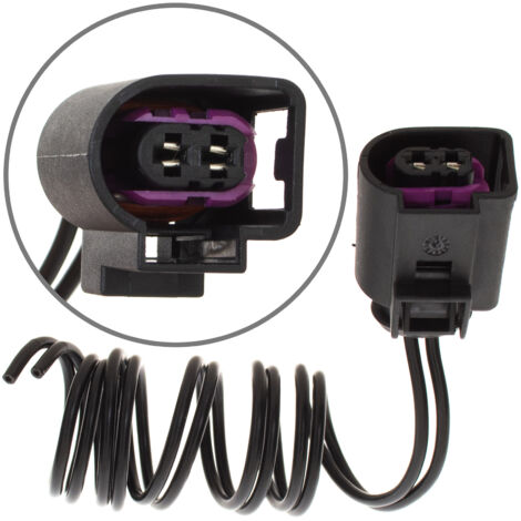 Arn茅s de cableado para Audi, Seat, Skoda y VW con conector de 2 pines