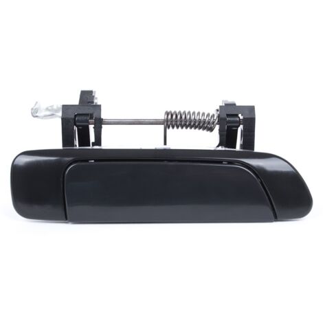 Manija exterior de puerta trasera derecha negra brillante para Honda Accord 98-02