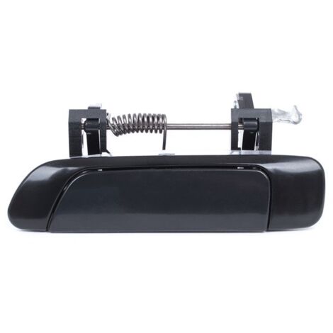 Manija exterior de la puerta trasera izquierda negra brillante del Honda Accord 98-02