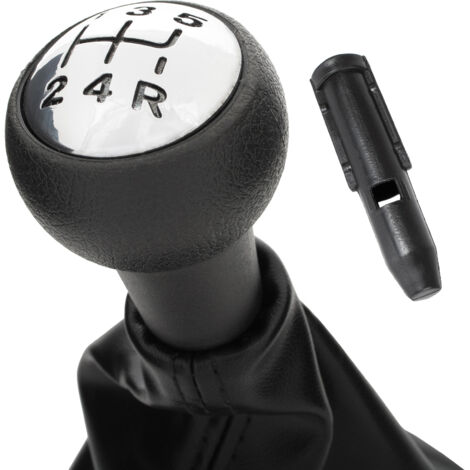 Pomo de palanca de cambios Peugeot 406 + JUNTA + adaptador / Adaptador de palanca de cambios 2 uds. JUEGO