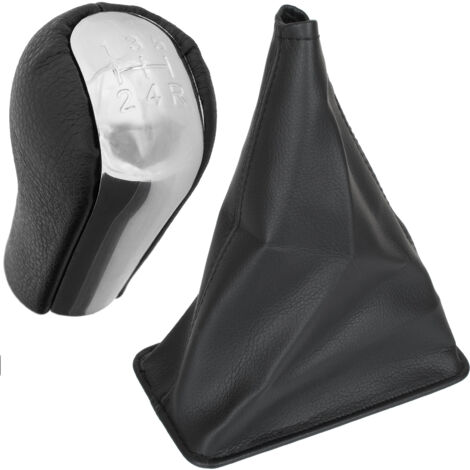 Toyota Corolla E12 01-07 Pomo de 5 marchas + funda de cambio + marco 2 uds. SET