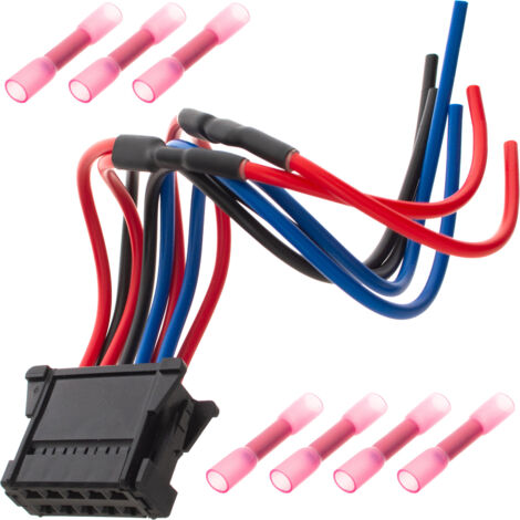 Arn茅s de cableado de viento con conector de resistencia de 8 pines para Renault Clio III Grand Scenic II Megane II Modus Scenic II Twingo II