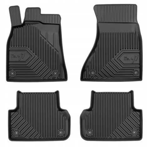Alfombrillas de goma Audi A5 8T Sportback 2009-2016, canales 77 (1/5)
