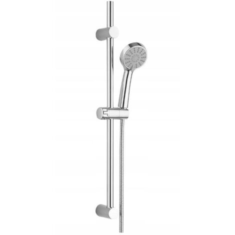 Conjunto de ducha Cento cromado con barra 70 cm (1/2)