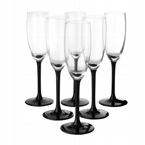 Juego de copas de champán ONYX, 6 uds.