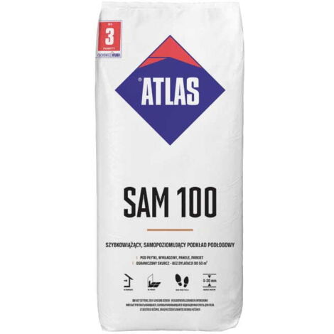 Suelo autonivelante Atlas 5 - 30 mm 25 kg