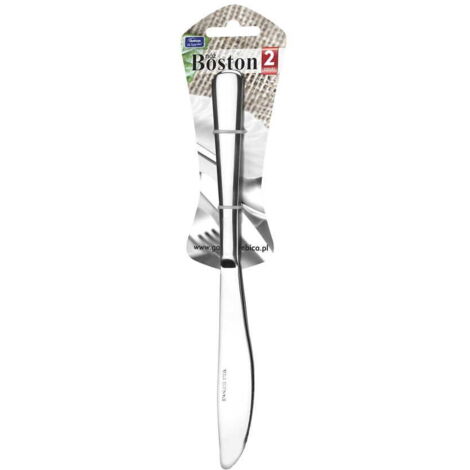 Cuchillo BOSTON 2 piezas juego acero inoxidable brillo liso