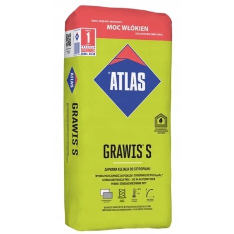 Mortero adhesivo para poliestireno Grawis-S 25 kg