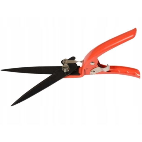 Tijeras de jardín manuales para cortar césped, acero endurecido, 33 cm