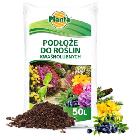 Sustrato de tierra para plantas acidófilas 50l