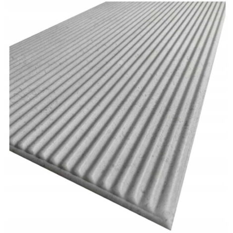 Paneles decorativos de pared 100x50 cm, paquete de 8, color gris