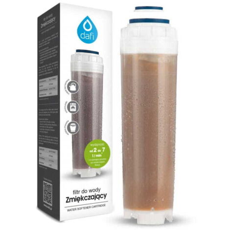 Filtro suavizador de agua potable con resina de intercambio iónico